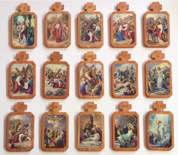 Set Vía Crucis en cuadros #1