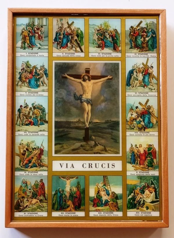Cuadro Estaciones VÍa Crucis