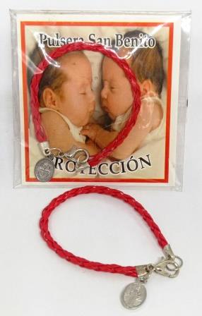 Pulsera Protectora San Benito - Bebe