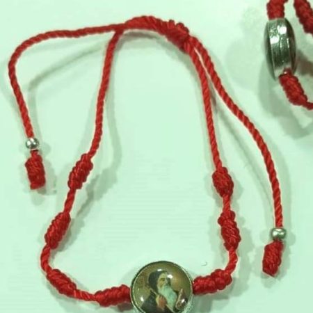 Pulsera medalla San Benito - II (doble cara)