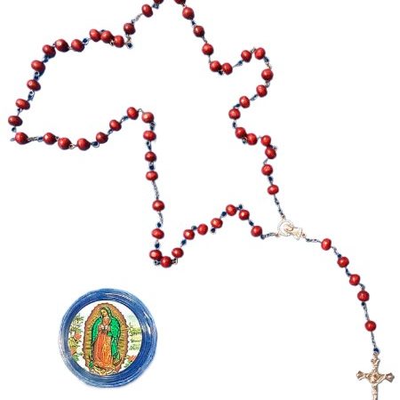 Rosario aromático en caja circular