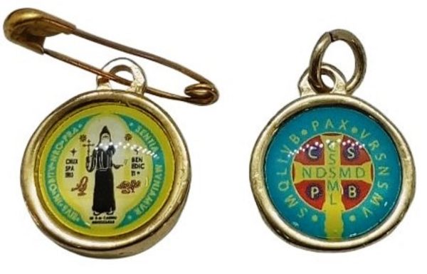 Medalla San Benito para Bebé - I