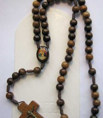 Rosario Mater Schoenstatt en madera