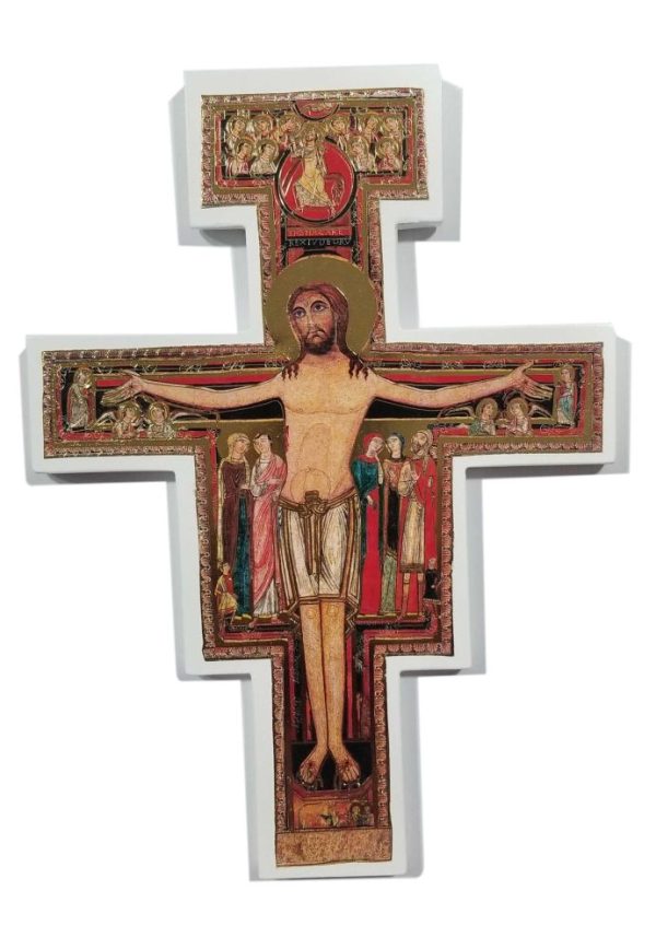 Cruz de San Damian blanca