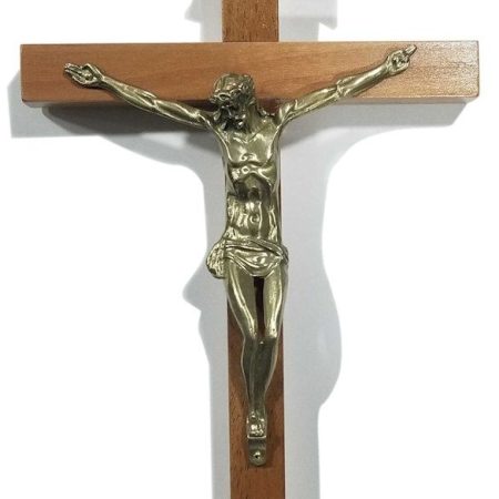 Cristo Clásico Coigue - 27 cms