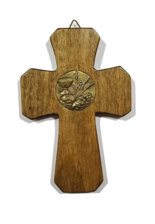 Cruz primera comunion con medalla