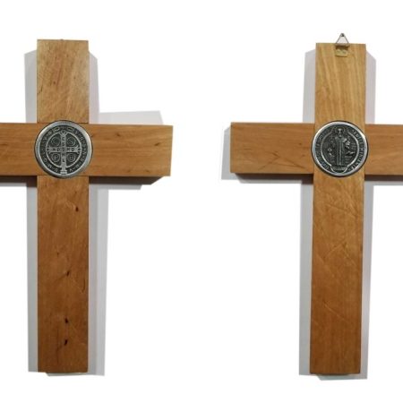 Cruz San Benito doble cara 29x19cms
