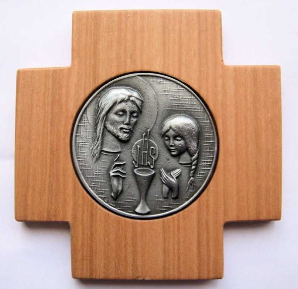 Cruz 12x12 Primera Comunion JHS