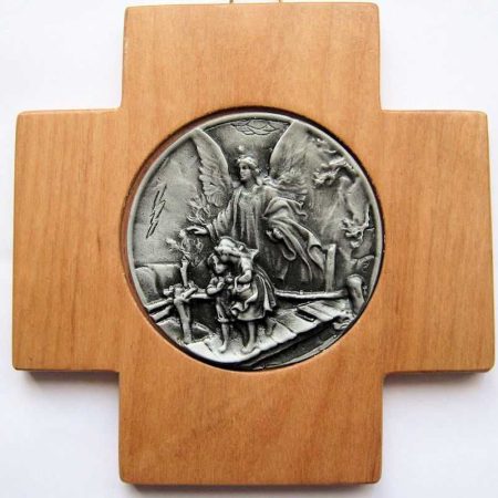 Cruz 12x12 Angel de la Guarda