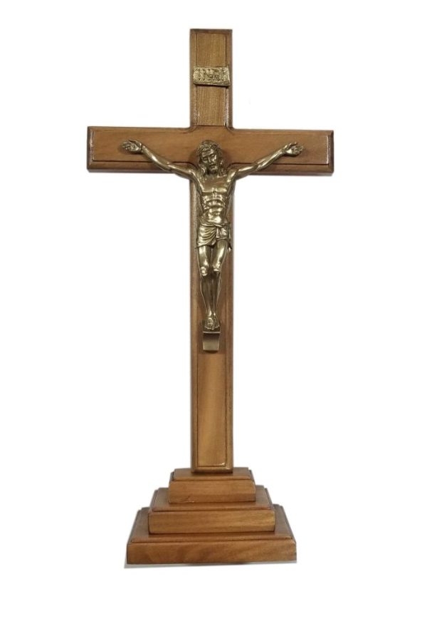 Cruz con pedestal - 41 cms