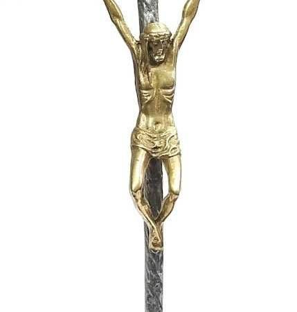 Crucifijo bicolor del Papa