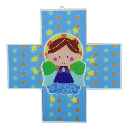 Cruz infantil Angel de la guarda