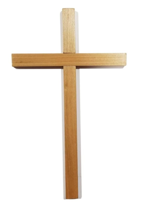 Cruz simple coihue - 30 cm. x 18 cm.