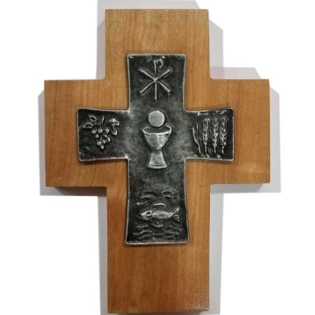 Cruz primera comunion 1 en madera