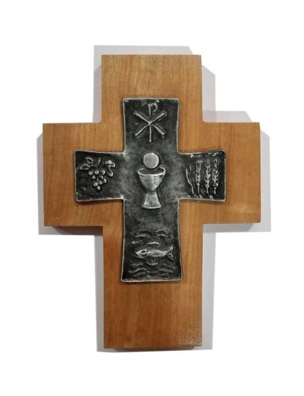 Cruz primera comunion 1 en madera