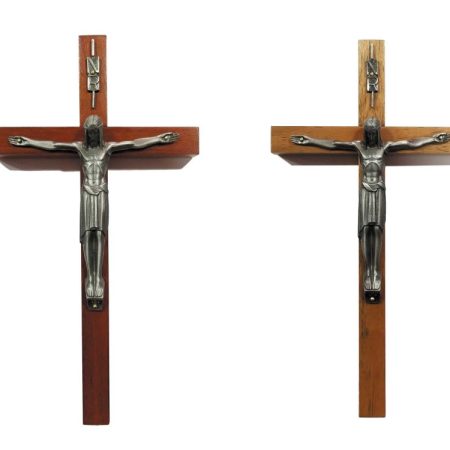 cruz con cristo romano moderno 28cm