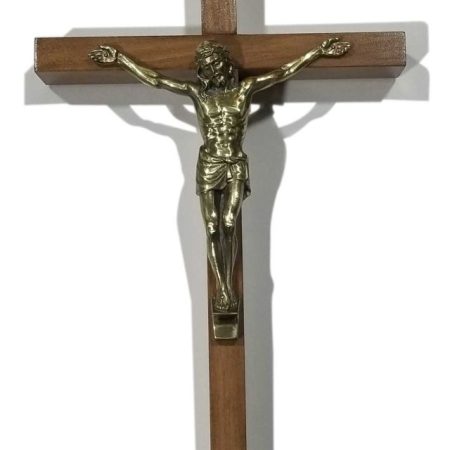 Cruz con cristo italiano