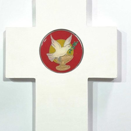 Cruz Paloma de la Paz - 15 cm