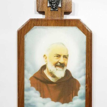 Cuadro resinado mediano Padre Pio