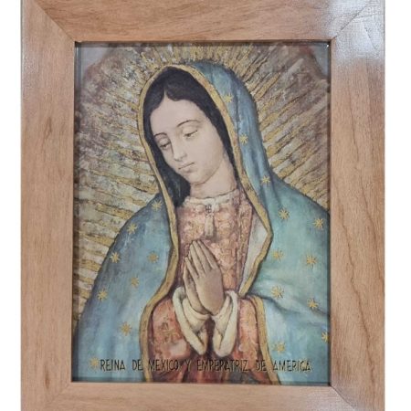 Cuadro Virgen de Guadalupe 20 x 25cm