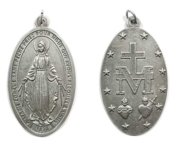 Detente colgante medalla milagrosa