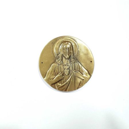 Detente Sagrado corazón 6cm bronceado