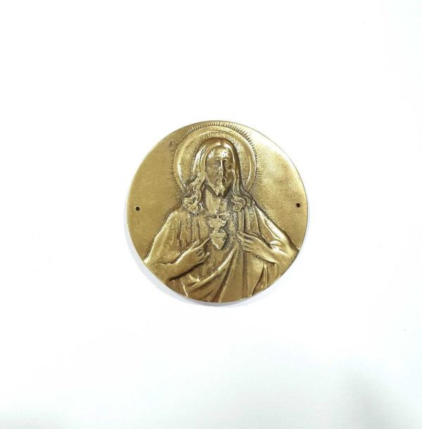 Detente Sagrado corazón 6cm bronceado