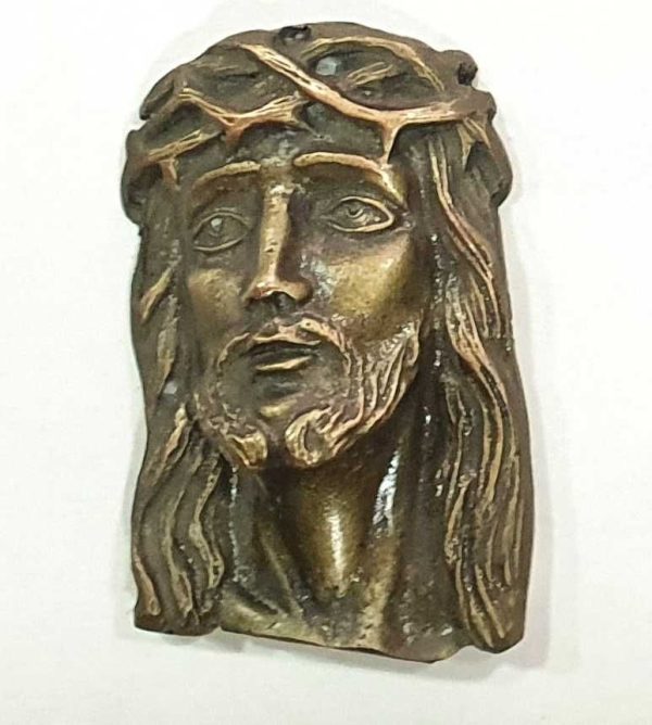 Detente metalico rostro de Cristo 2