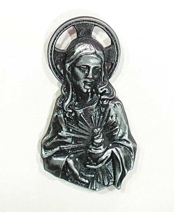 Detente metalico Sagrado Corazon de Jesus 2
