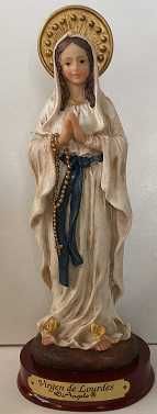 Virgen de Lourdes 20 cms