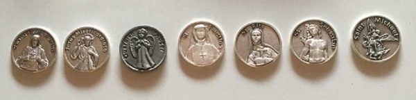 Autoadhesivos metalicos redondos