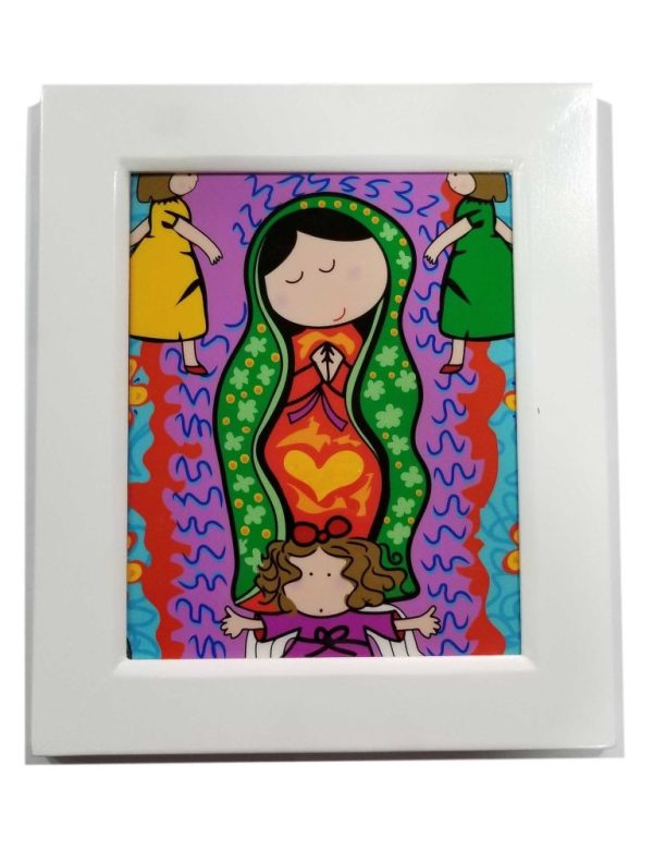 Cuadro juvenil - Guadalupe colores "ELLA"