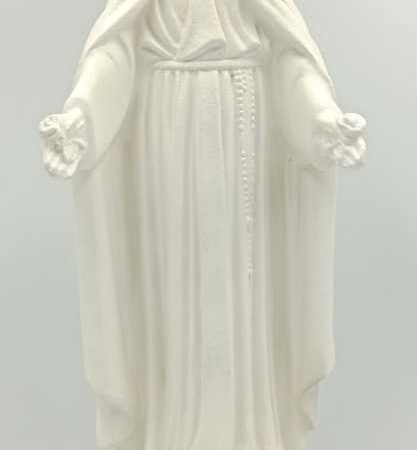 Imagen Virgen de las Rosas en yeso 24 cms.