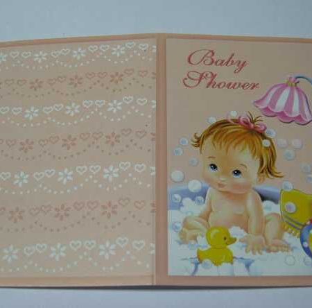 Tarjeta Invitacion Baby Shower