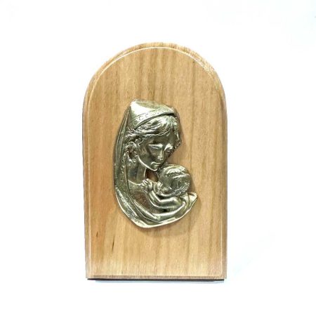 icono virgen rezando 9x6cm