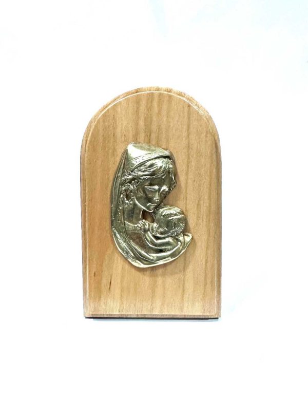 icono virgen rezando 9x6cm