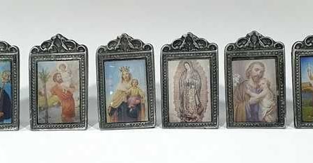 Mini cuadrito metalico con imagen