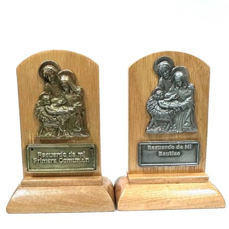 Icono sagrada familia personalizable 11x7cm