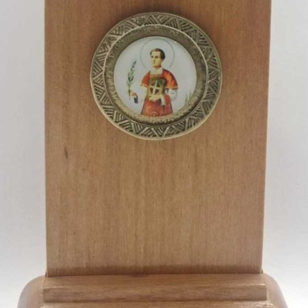 Icono con pedestal San Lorenzo