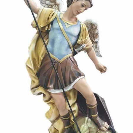 San Miguel arcangel 30cm poliresina