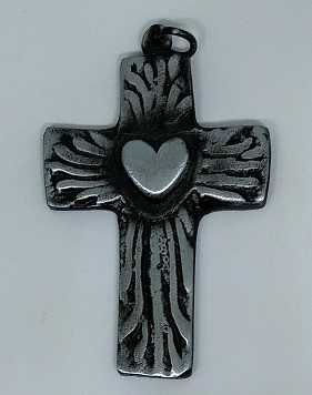 Cruz colgante Corazón