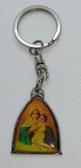 Llavero Triangular Virgen Schoenstatt