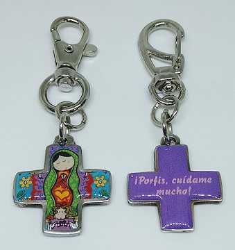 Llavero Virgen Guadalupe Colores Infantil
