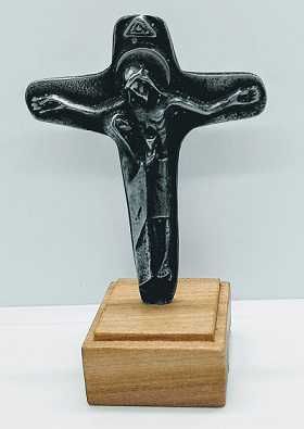 Cruz Metálica Maria Ayuda 9cms.