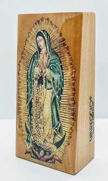 Icono resinado - Virgen de Guadalupe clásica