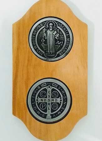 Icono colgante San Benito con forma