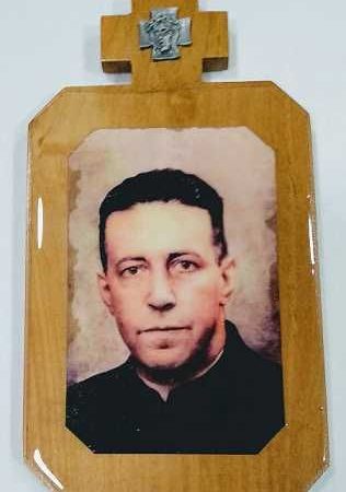 Cuadrito Padre Hurtado resinado