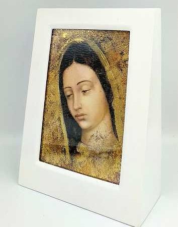 Portaretrato pequeno - Virgen Guadalupe rostro