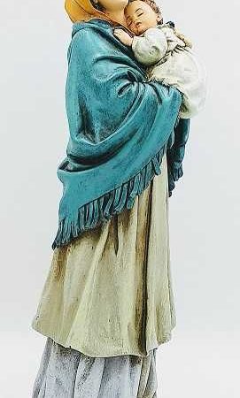 Virgen con nino III 23cm