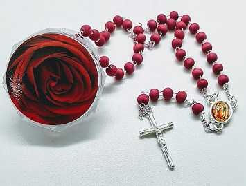 Rosario Palo Rosa (4mm)